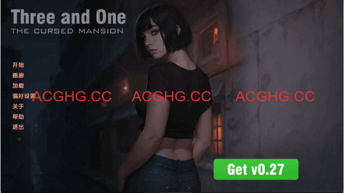 【欧美SLG/汉化/动态】三与一：被诅咒的宅邸v0.26 AI版【PC+安卓/3.12G/更新】Three and One: The Cursed Mansion [v0.26 Public]